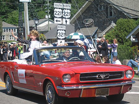 Mitford Days Parade in Blowing Rock
